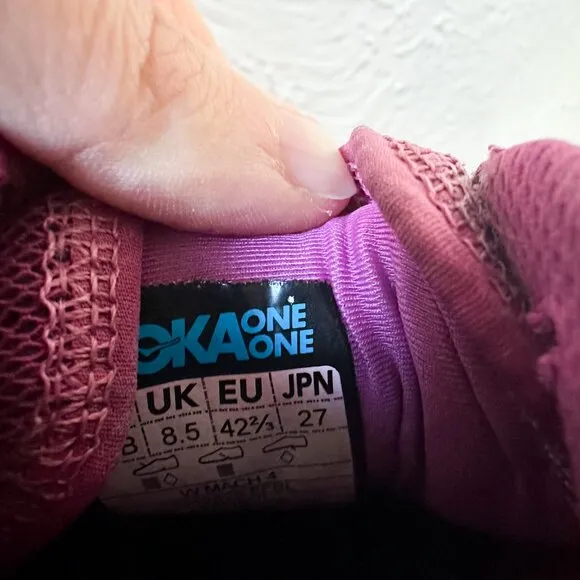 HOKA | Mach 4 Training Shoes 1113529 in Festival Fuschia &amp; Black