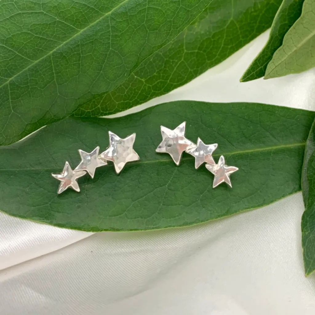 Holly Silver by Rebecca - Shoot for the Stars Studs Earrings