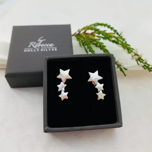 Holly Silver by Rebecca - Shoot for the Stars Studs Earrings
