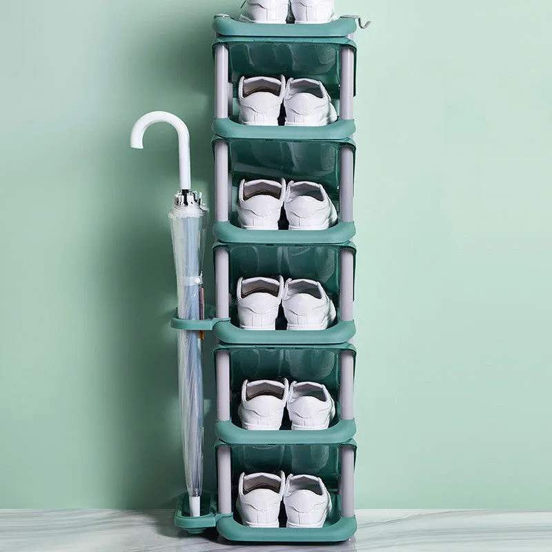 Home Door Multi-layer Simple Shoe Rack Small And Narrow