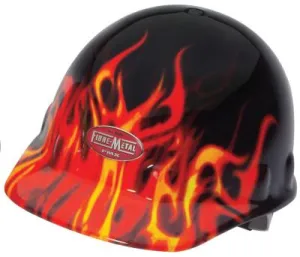 Honeywell FMX Hard Caps, 8 Point Ratchet, Flame Graphics, E2RWX1