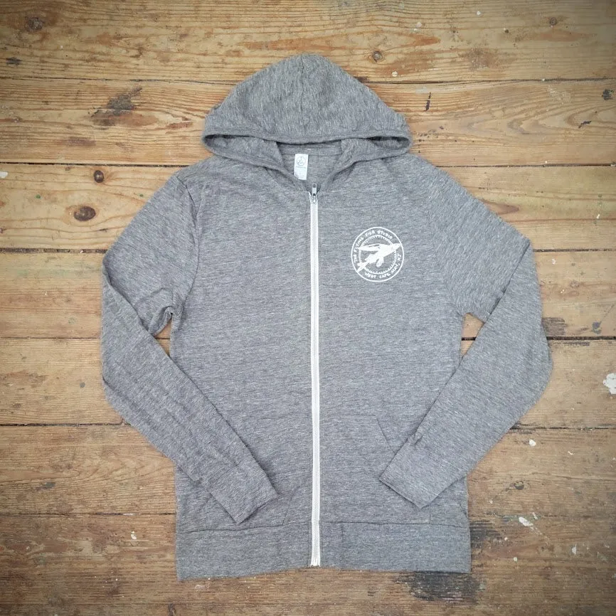 Horseshoe Crab Mandala Zip Hoodie