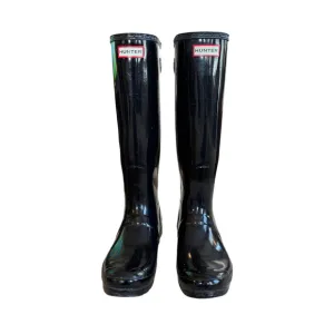 Hunter Adjustable Shaft Width Rain Boots Women’s Size 9 Black