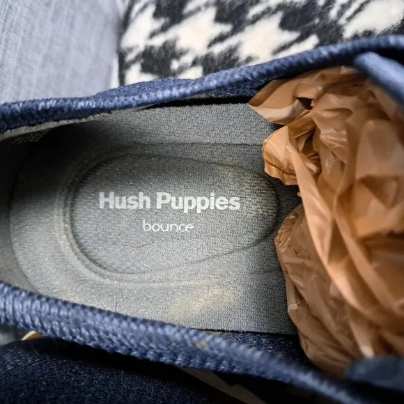 Hush Puppies Size 12W Men Casual Shoes Blue