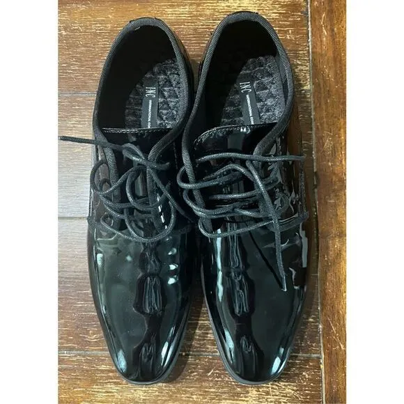 Inc Men's Dorodo Patent Leather Oxfords