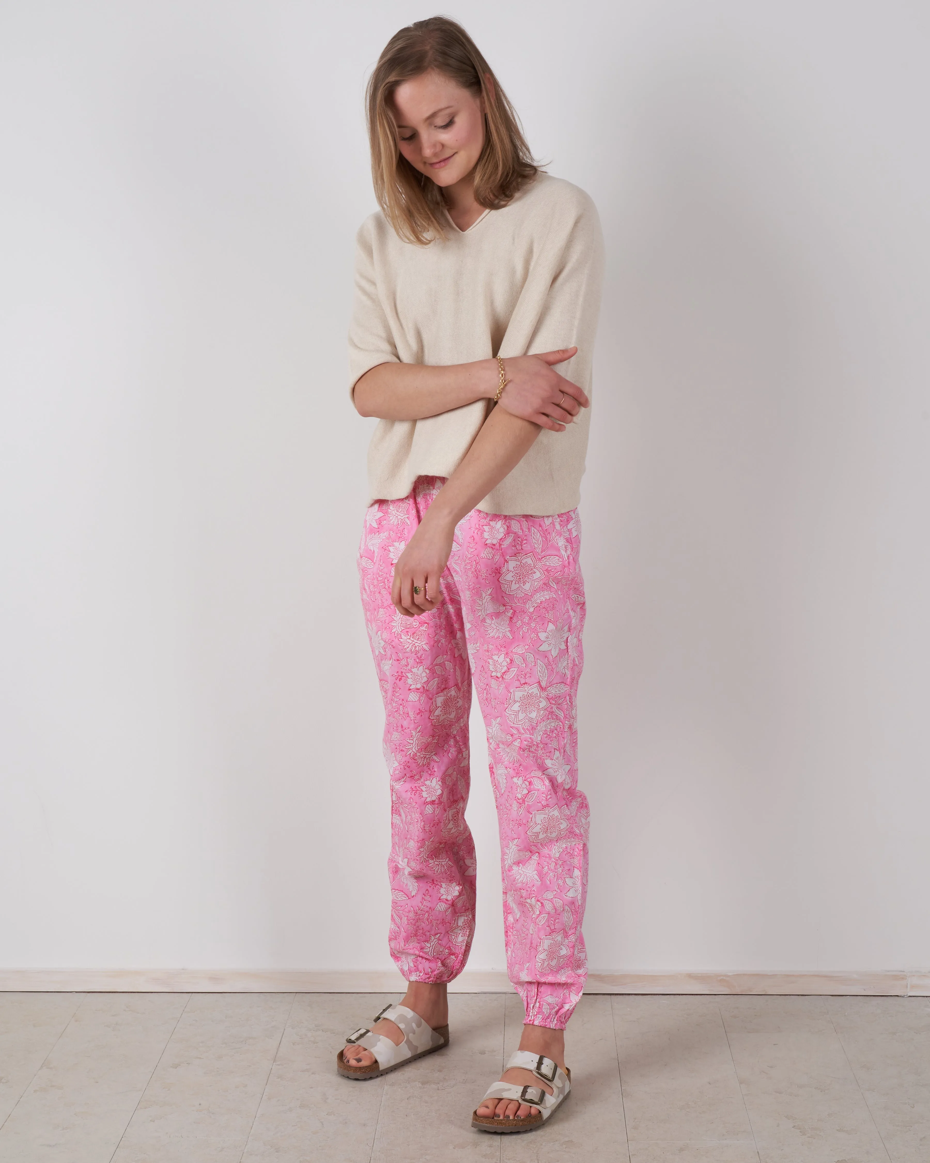 isla pant - pink carnation