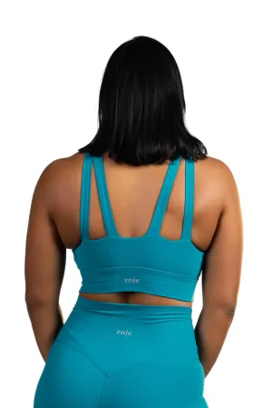 Isla Sport Bra - Teal