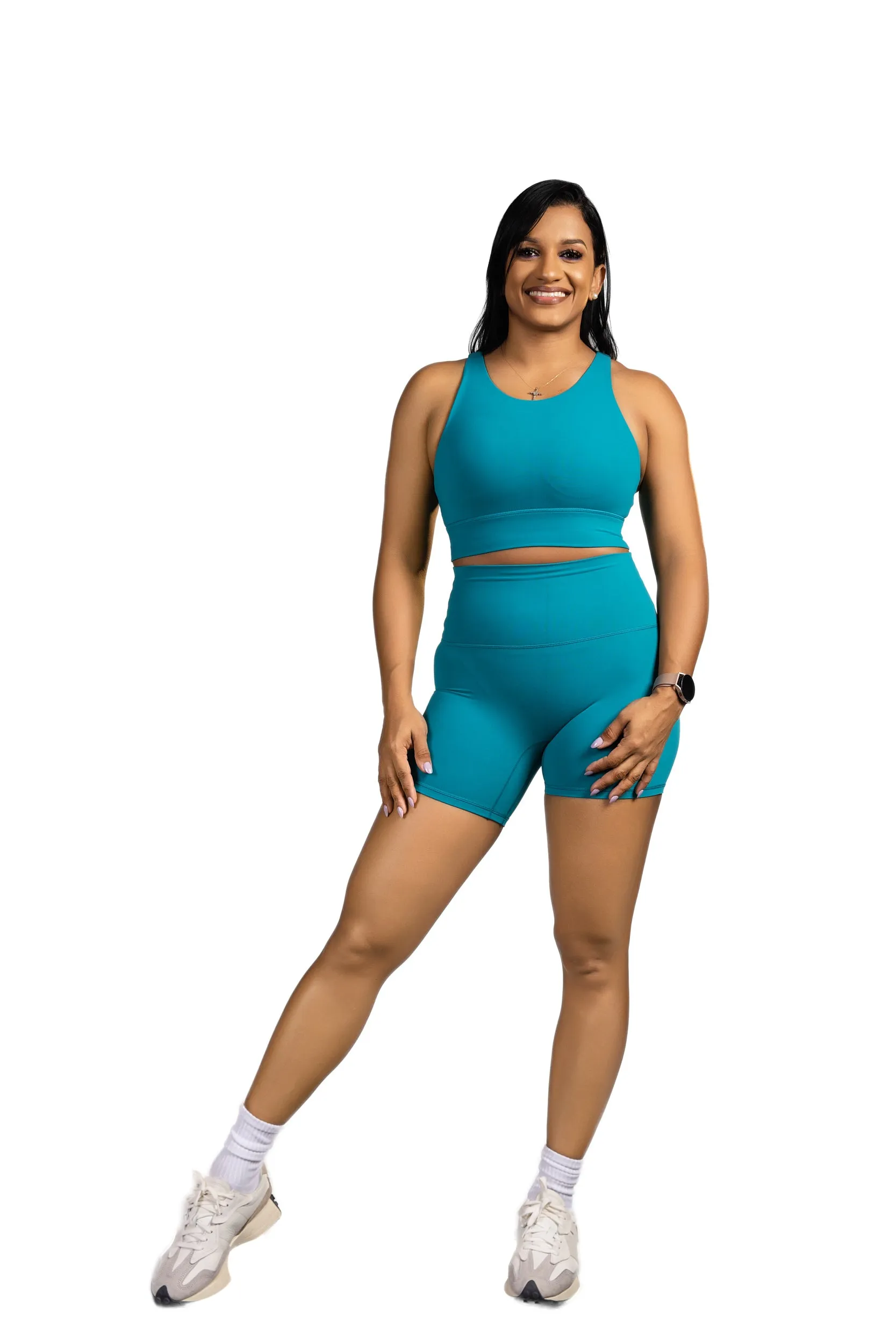 Isla Sport Bra - Teal