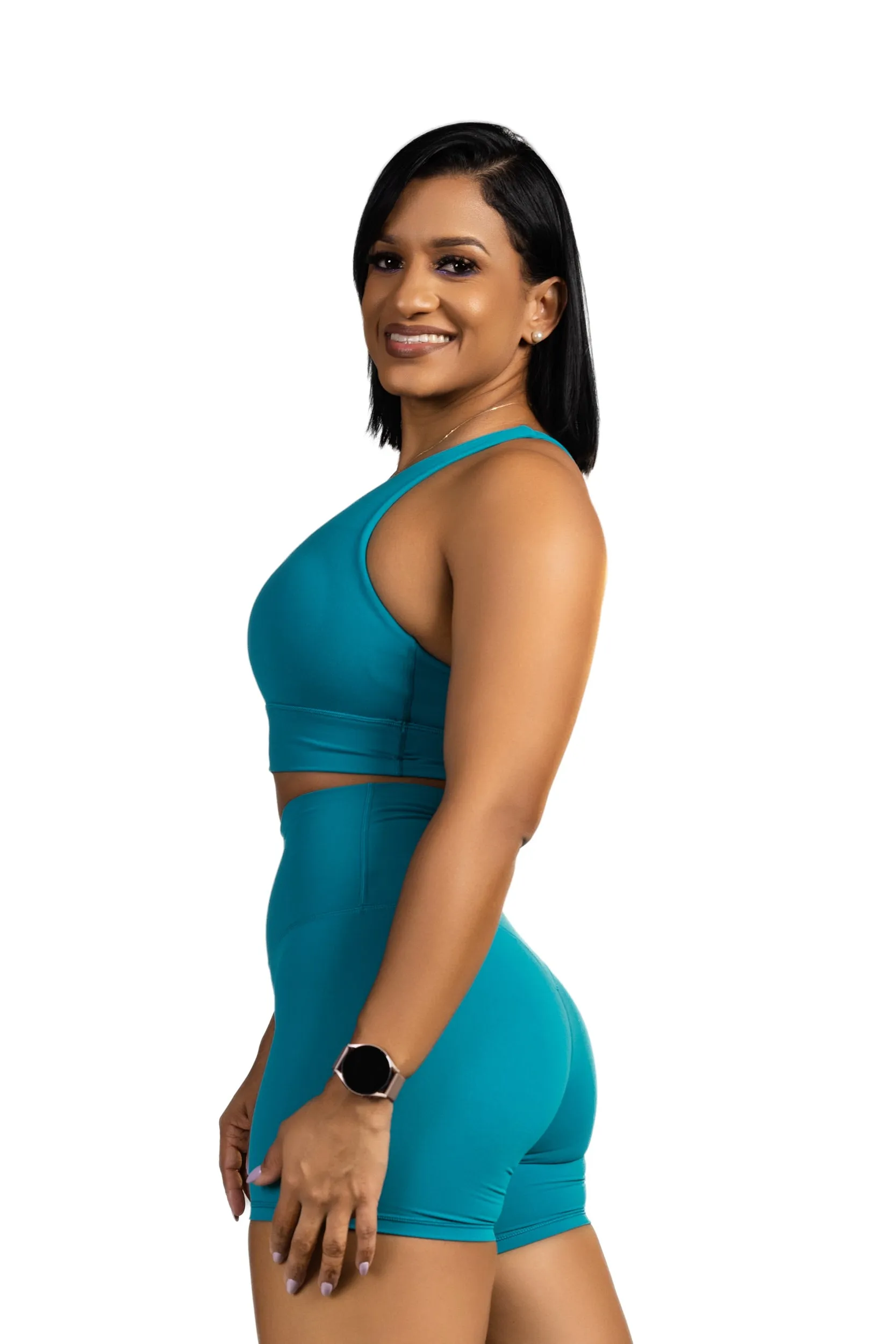 Isla Sport Bra - Teal