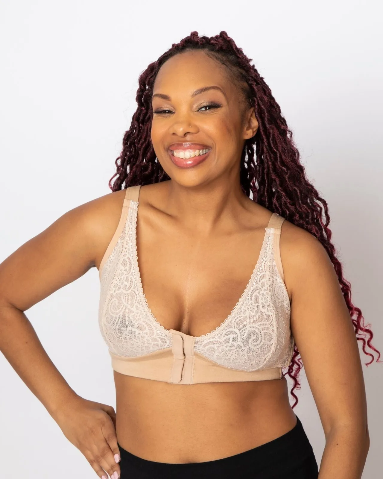 JamieLee Front Closure Lace Bra