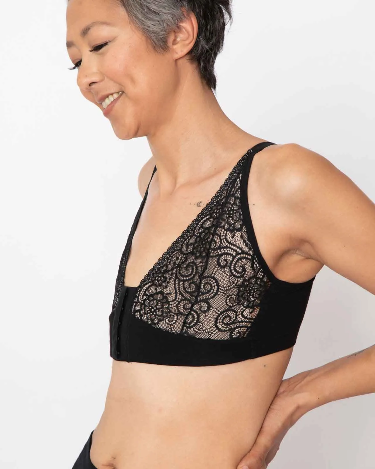 JamieLee Front Closure Lace Bra