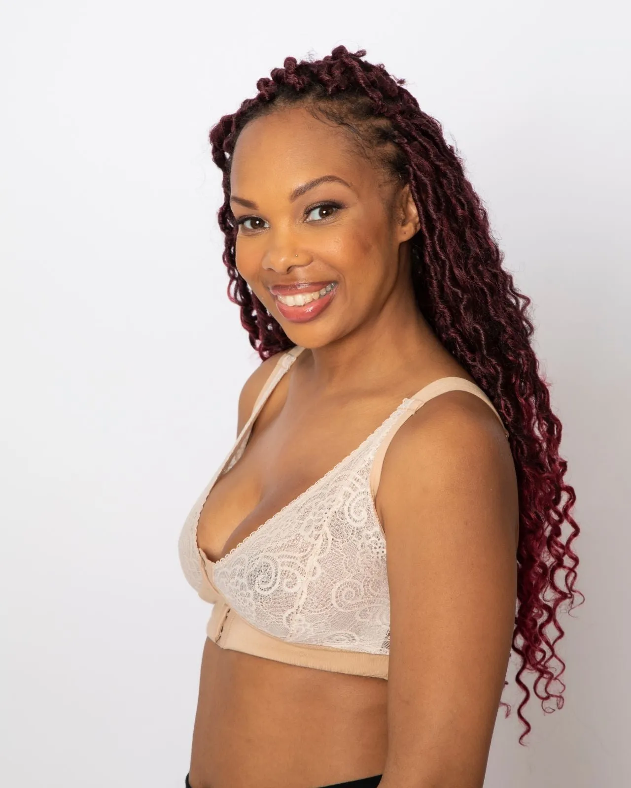 JamieLee Front Closure Lace Bra