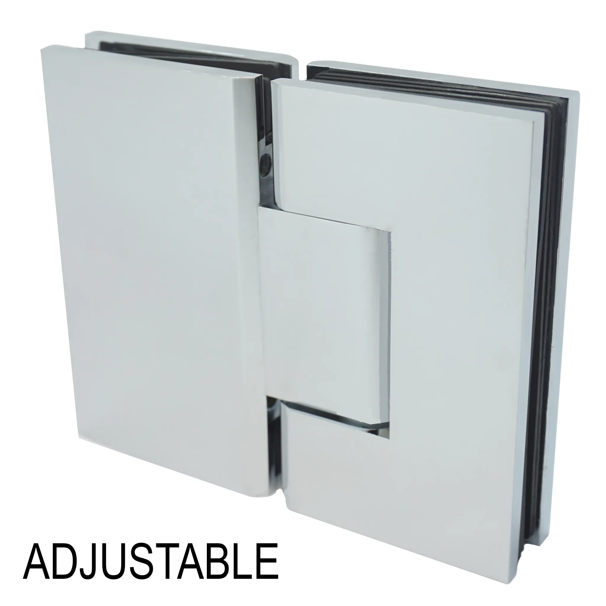 [JEN380] Glass Mount, Adjustable (CH, BN, MBL, SB, PN, BBRZ, GM, ORB)