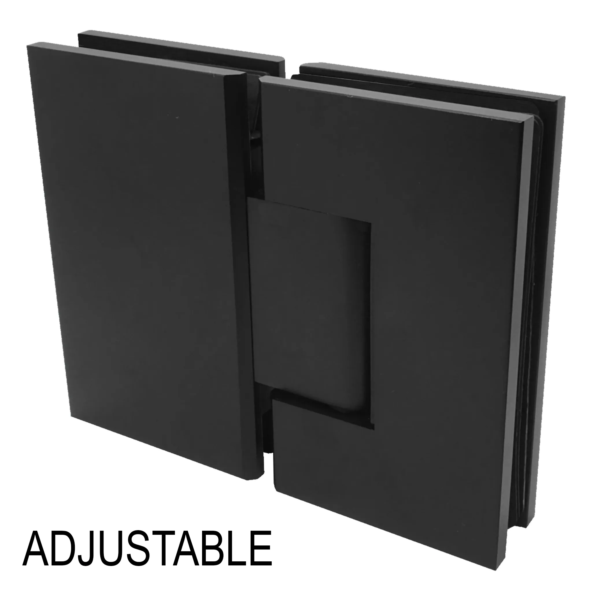 [JEN380] Glass Mount, Adjustable (CH, BN, MBL, SB, PN, BBRZ, GM, ORB)