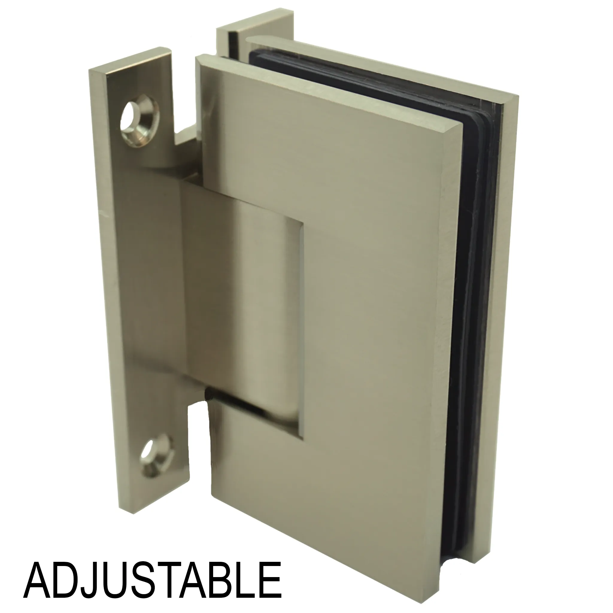 [JENH337] Wall Mount, H Plate, Adjustable (CH, BN, MBL, SB, PN, BBRZ, GM, ORB)