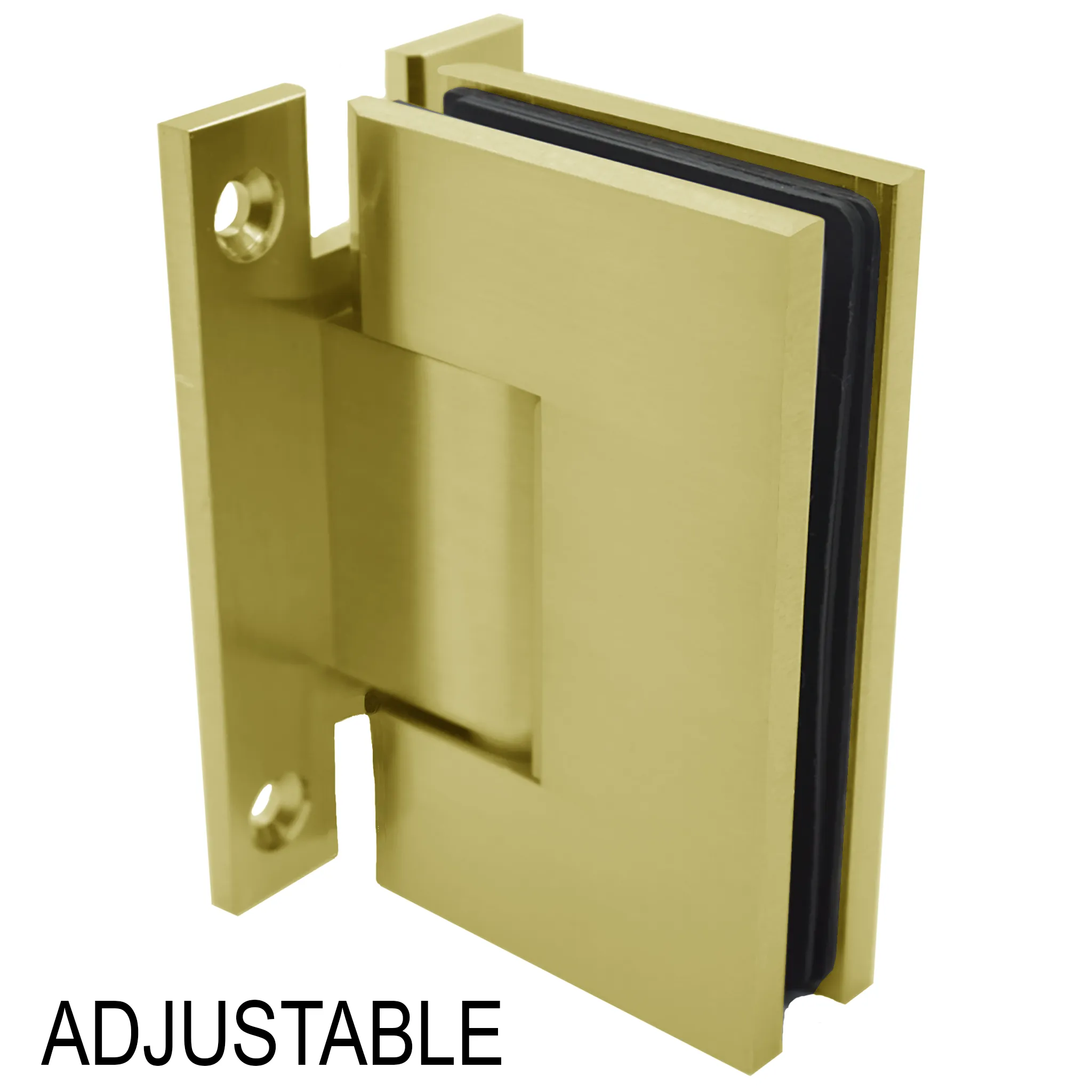 [JENH337] Wall Mount, H Plate, Adjustable (CH, BN, MBL, SB, PN, BBRZ, GM, ORB)
