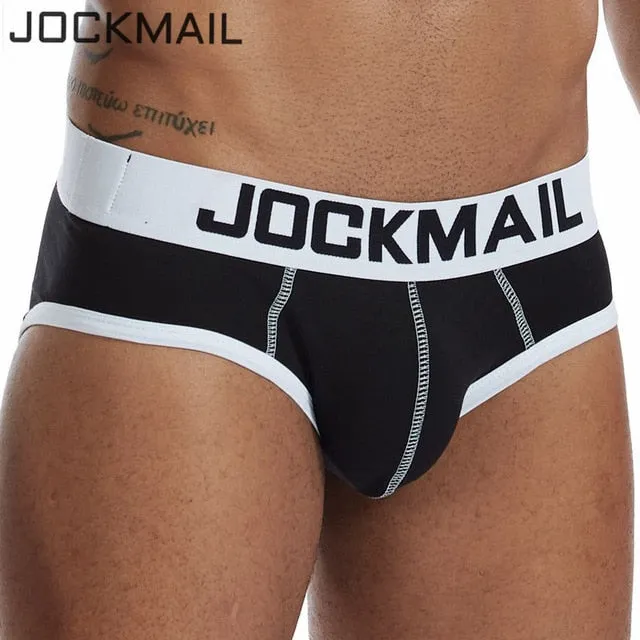 JOCKMAIL Men Underwear Mesh Qucik-Dry Sexy Men Briefs Breathable Mens Slip Cueca Male Panties Underpants Briefs Gay Underwear