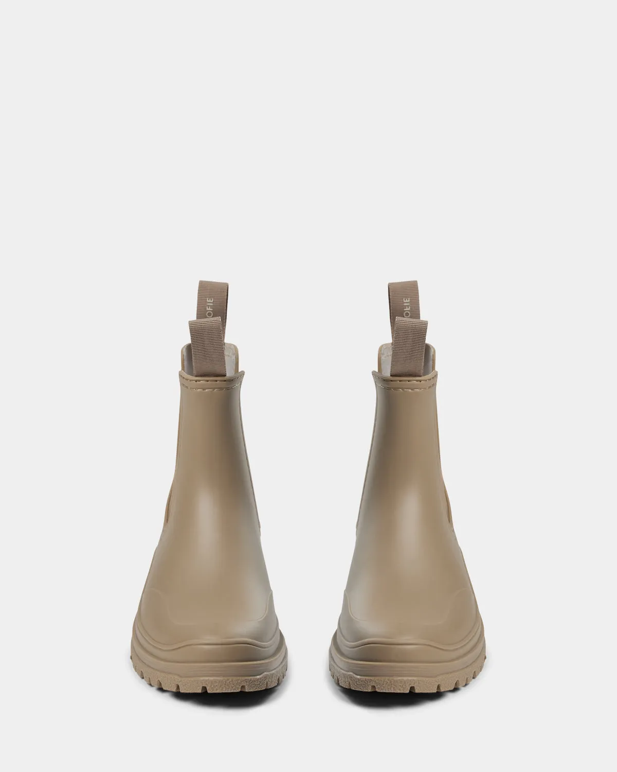 JODIESW RUBBER BOOT - Dark Sand