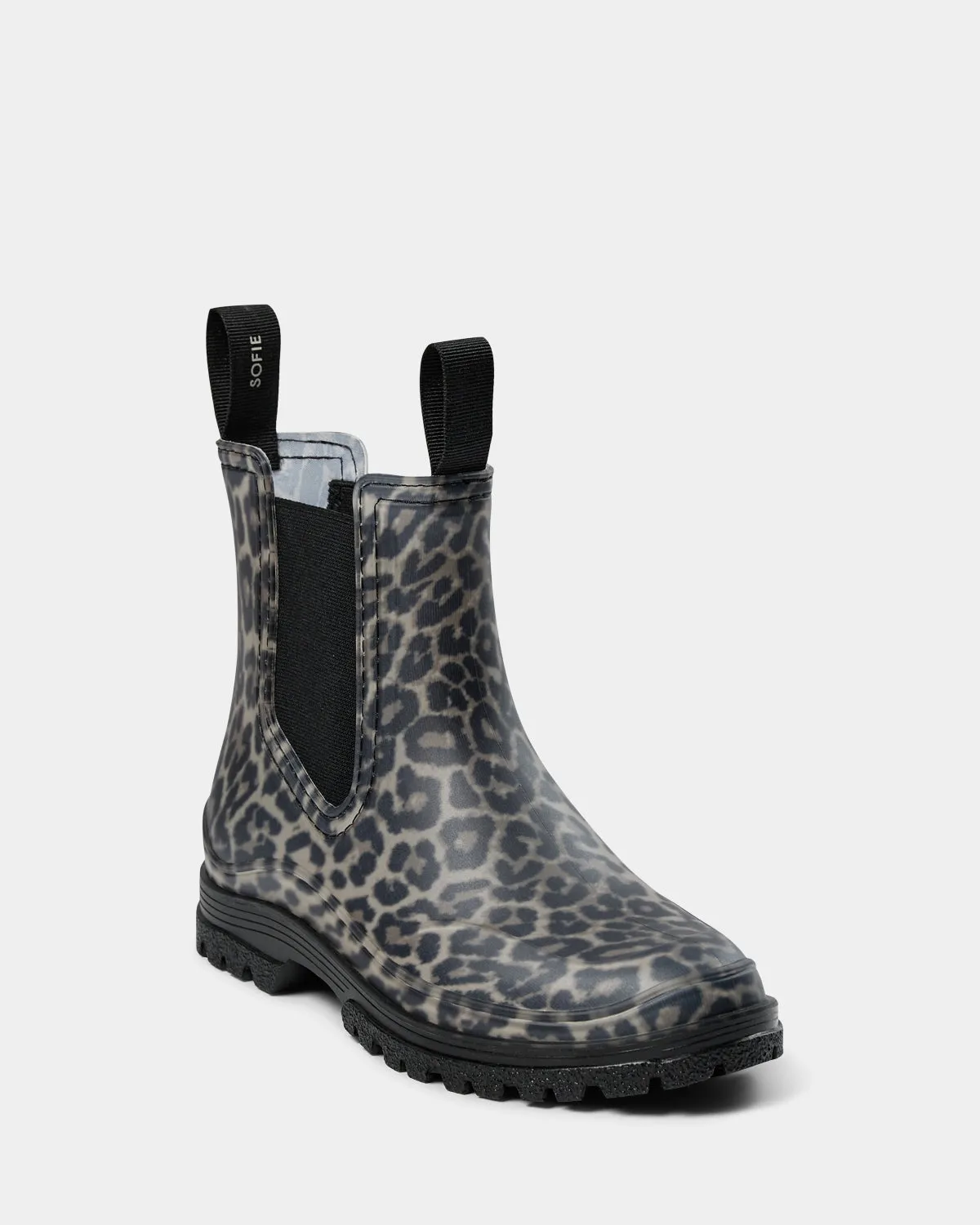 JODIESW RUBBER BOOT - Light brown leopard
