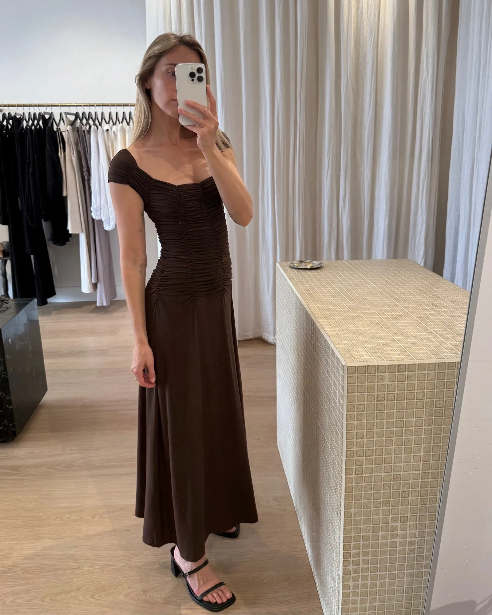 Jolene Dress | Chocolate