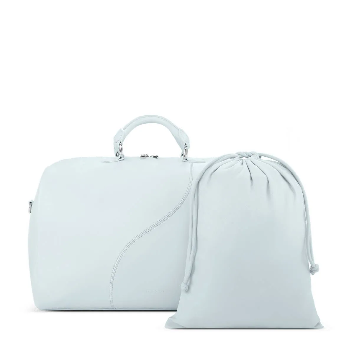 Juliet - Recycled Vegan Weekender Bag - Ice Blue: OS / Ice Blue
