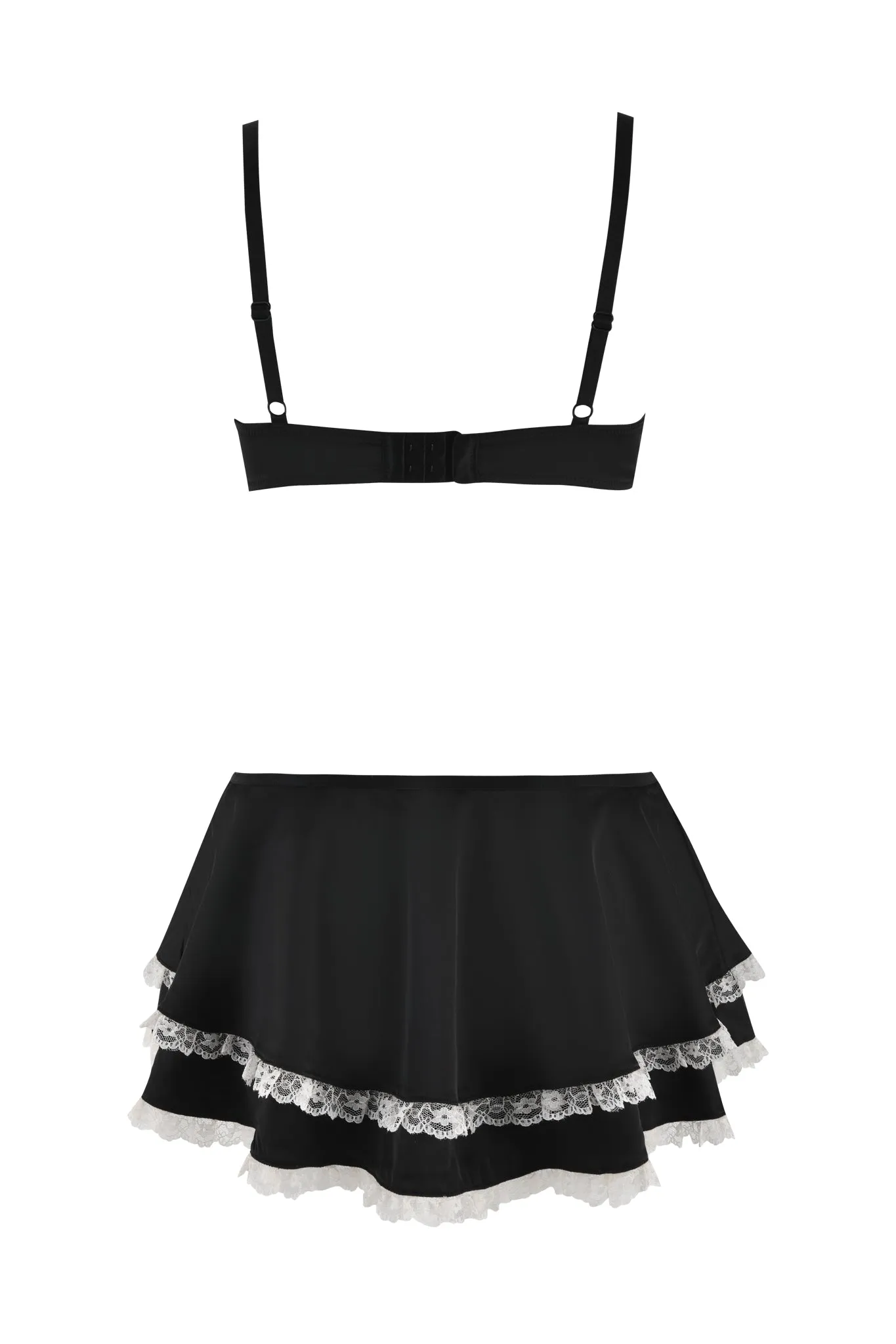 JULIETTE SLIP DRESS - BLACK