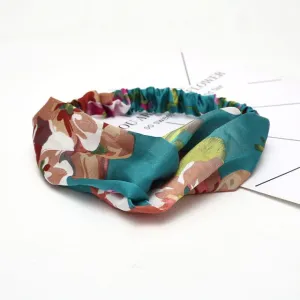 KE Fashion Hair Bohemian Cross Elastic Hair Band.