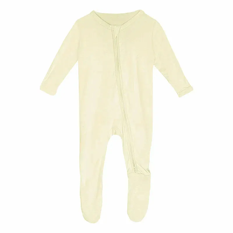KicKee Pants Footie w/2W Zipper - Wallaby