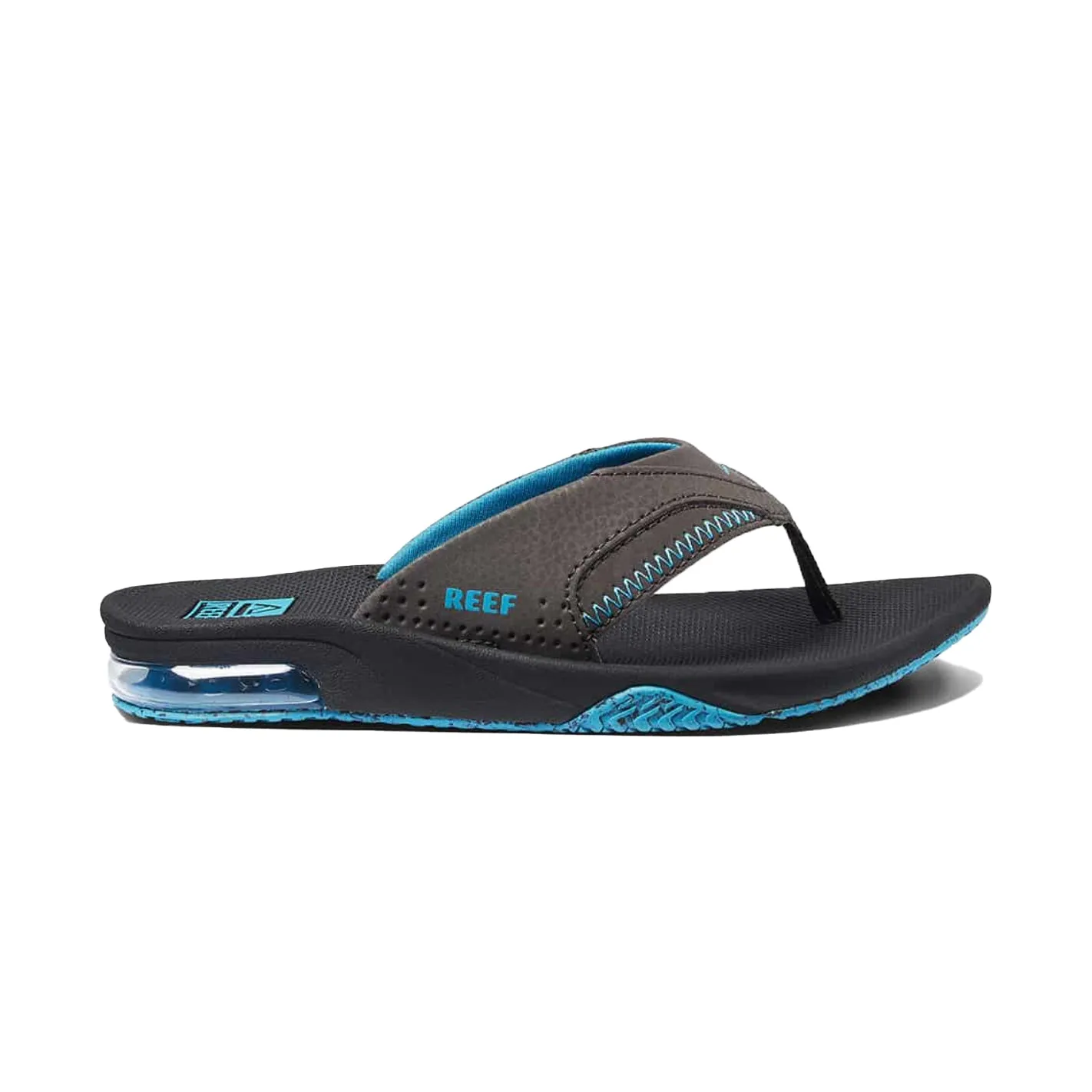 KIDS FANNING BLACK/BROWN/BLUE