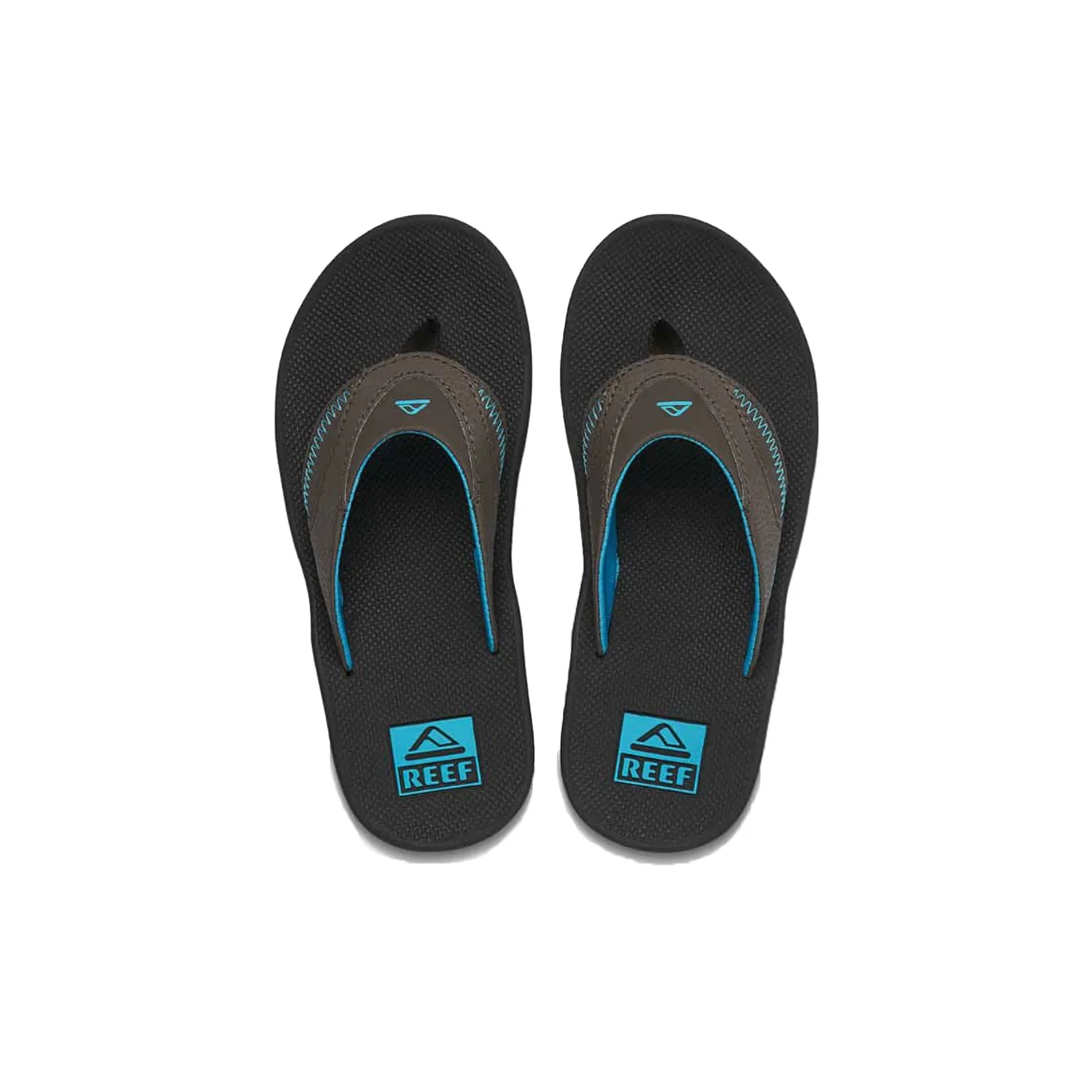 KIDS FANNING BLACK/BROWN/BLUE
