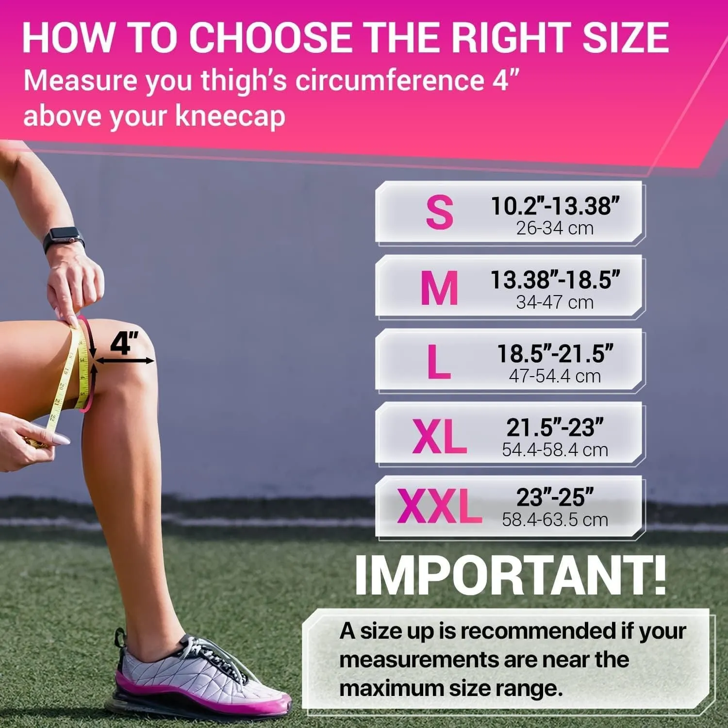 Knee Brace with Side Stabilizers & Patella Gel Pads for Maximum Knee Pain Support
