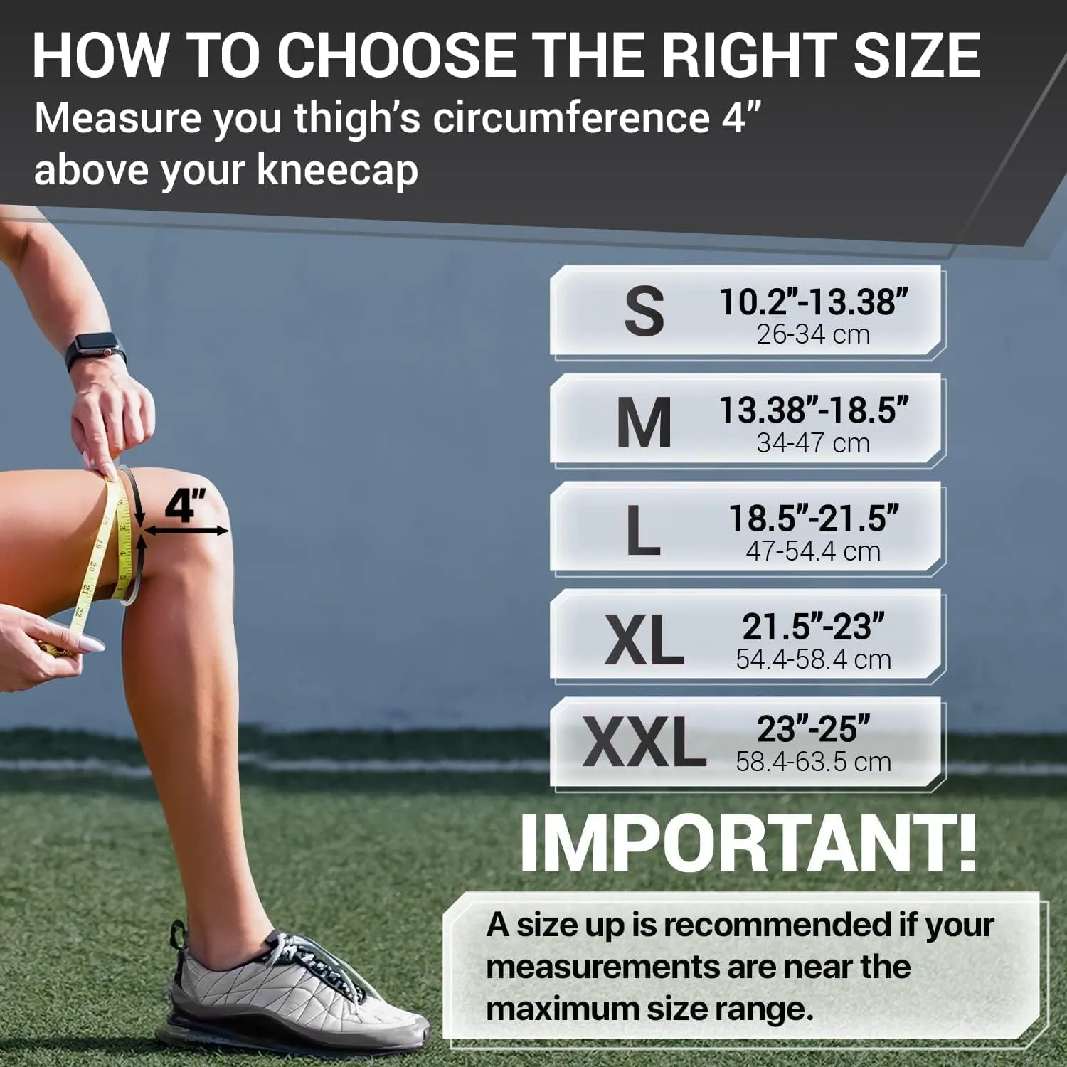 Knee Brace with Side Stabilizers & Patella Gel Pads for Maximum Knee Pain Support