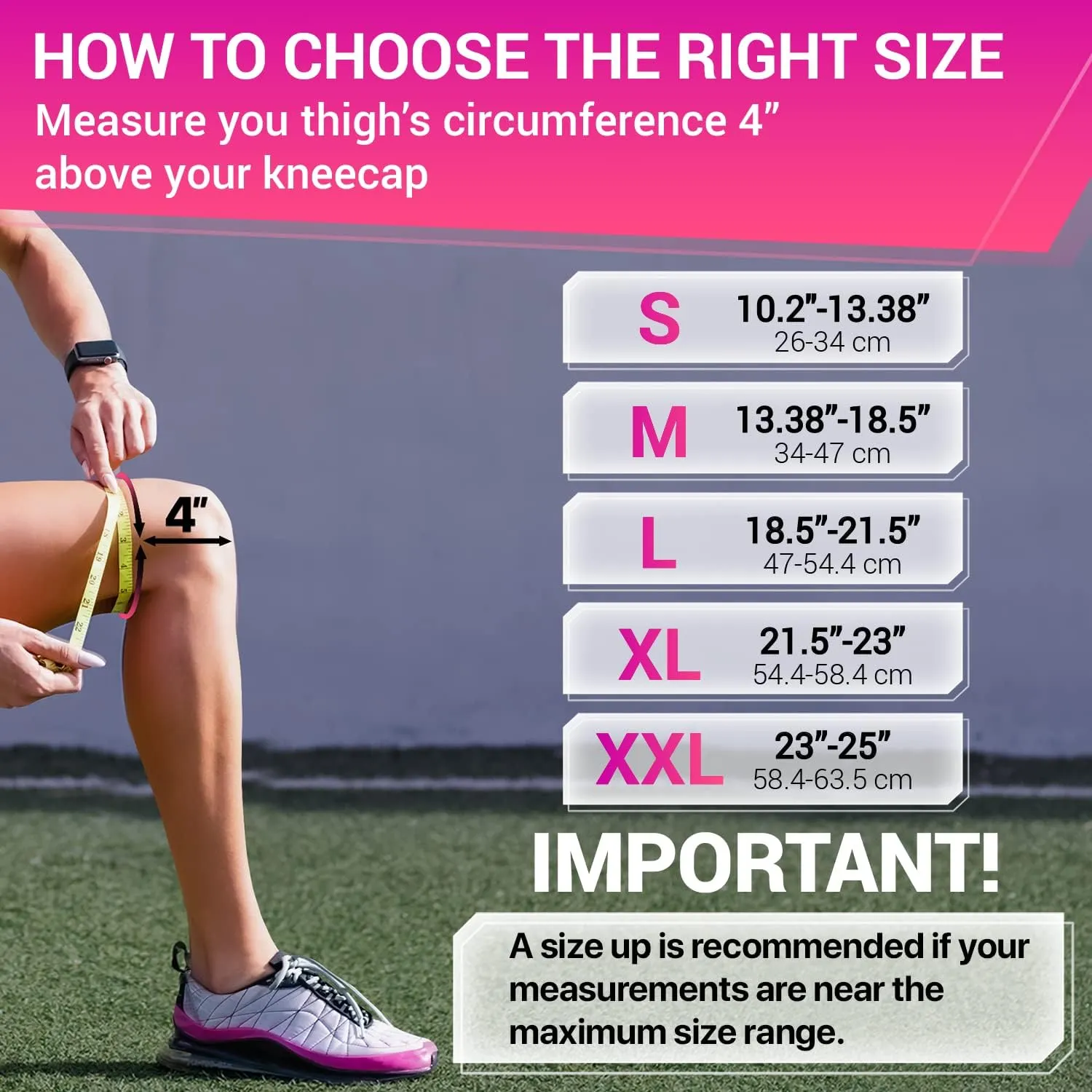 Knee Brace with Side Stabilizers & Patella Gel Pads for Maximum Knee Pain Support