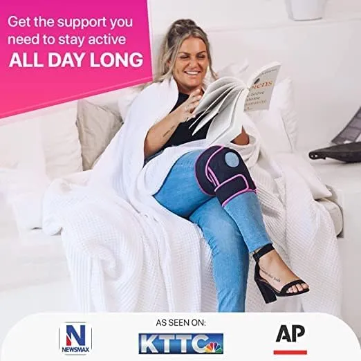 Knee Brace with Side Stabilizers & Patella Gel Pads for Maximum Knee Pain Support