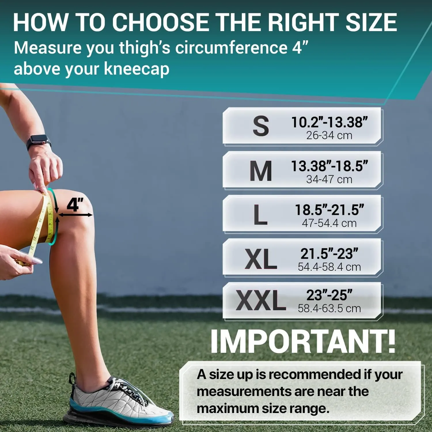 Knee Brace with Side Stabilizers & Patella Gel Pads for Maximum Knee Pain Support