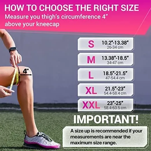 Knee Brace with Side Stabilizers & Patella Gel Pads for Maximum Knee Pain Support