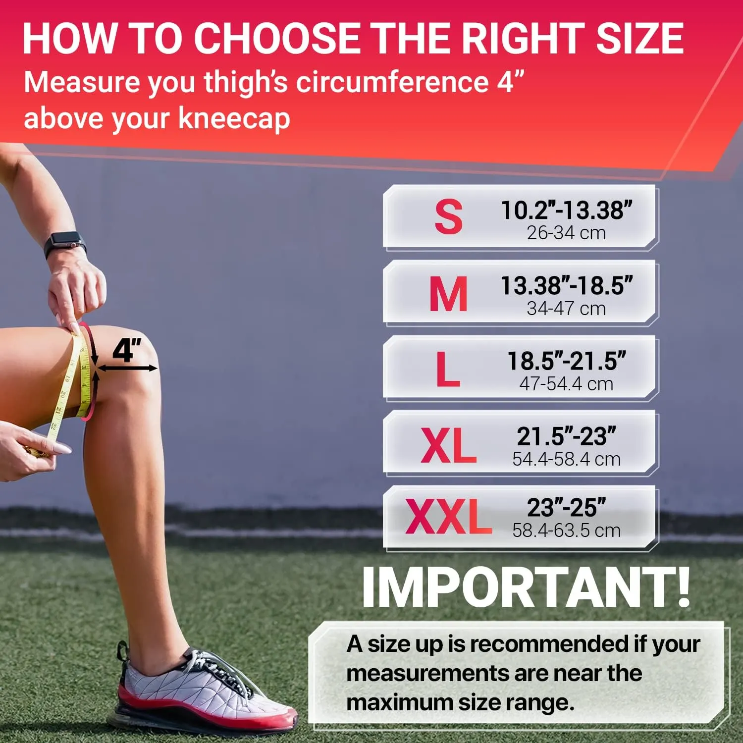 Knee Brace with Side Stabilizers & Patella Gel Pads for Maximum Knee Pain Support