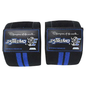 Knee Wraps Black/Blue