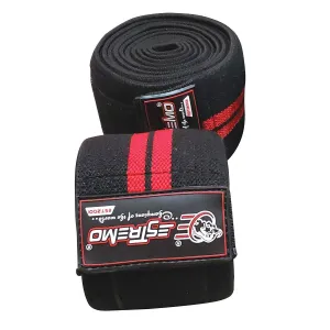 Knee Wraps Black/Red