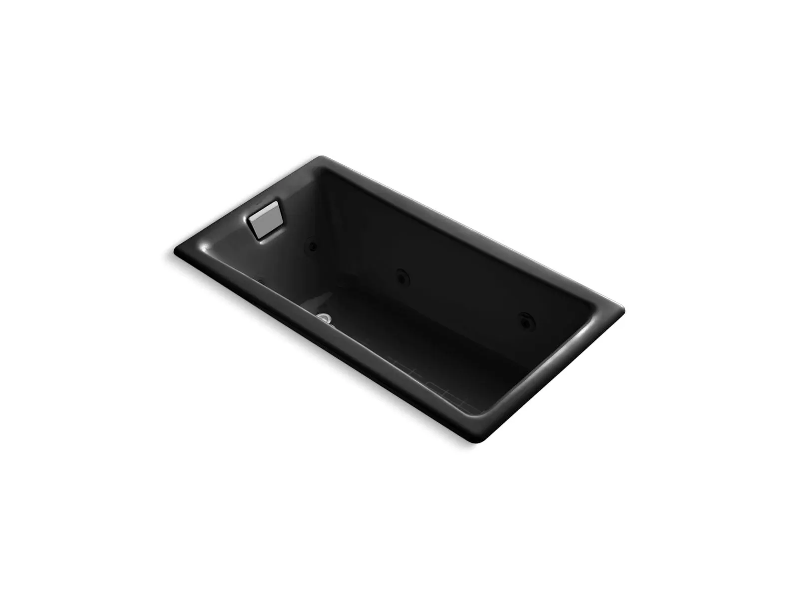 KOHLER K-852-JHE Tea-for-Two 60" x 32" drop-in/undermount whirlpool bath