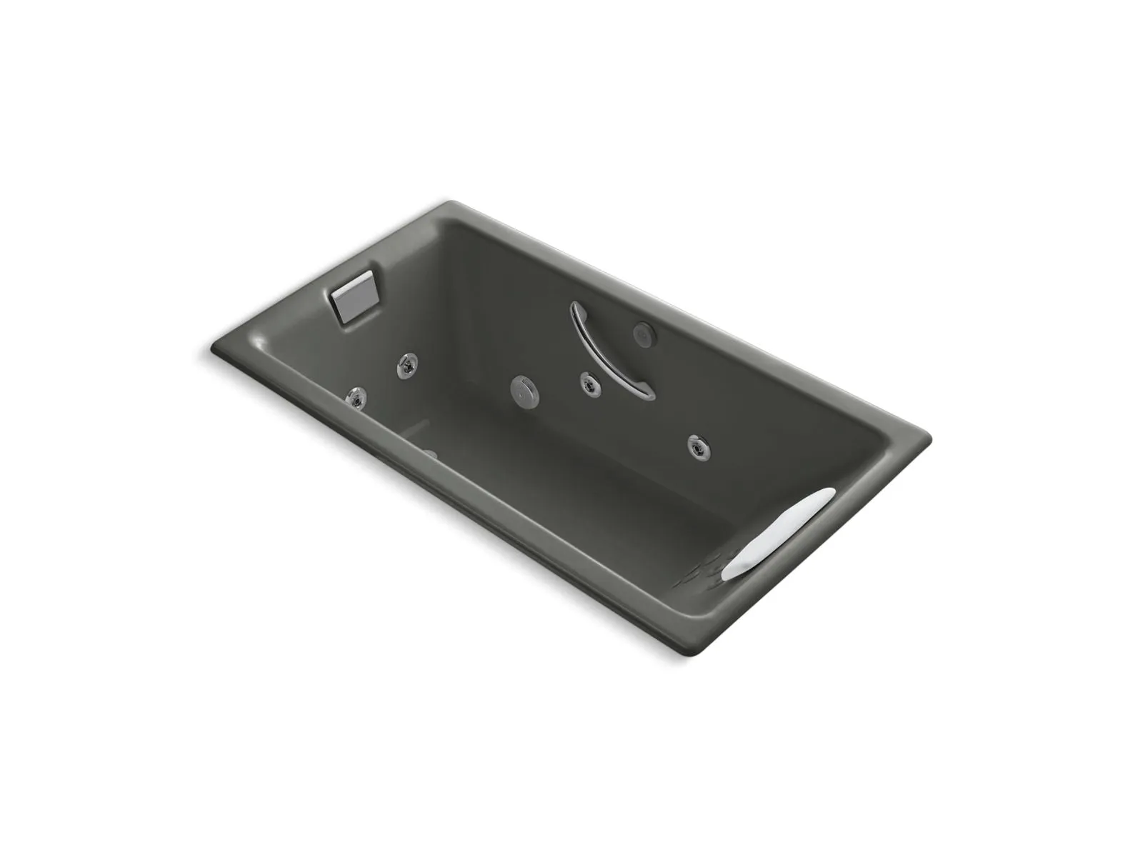 KOHLER K-856-M Tea-for-Two 66" x 36" drop-in whirlpool bath