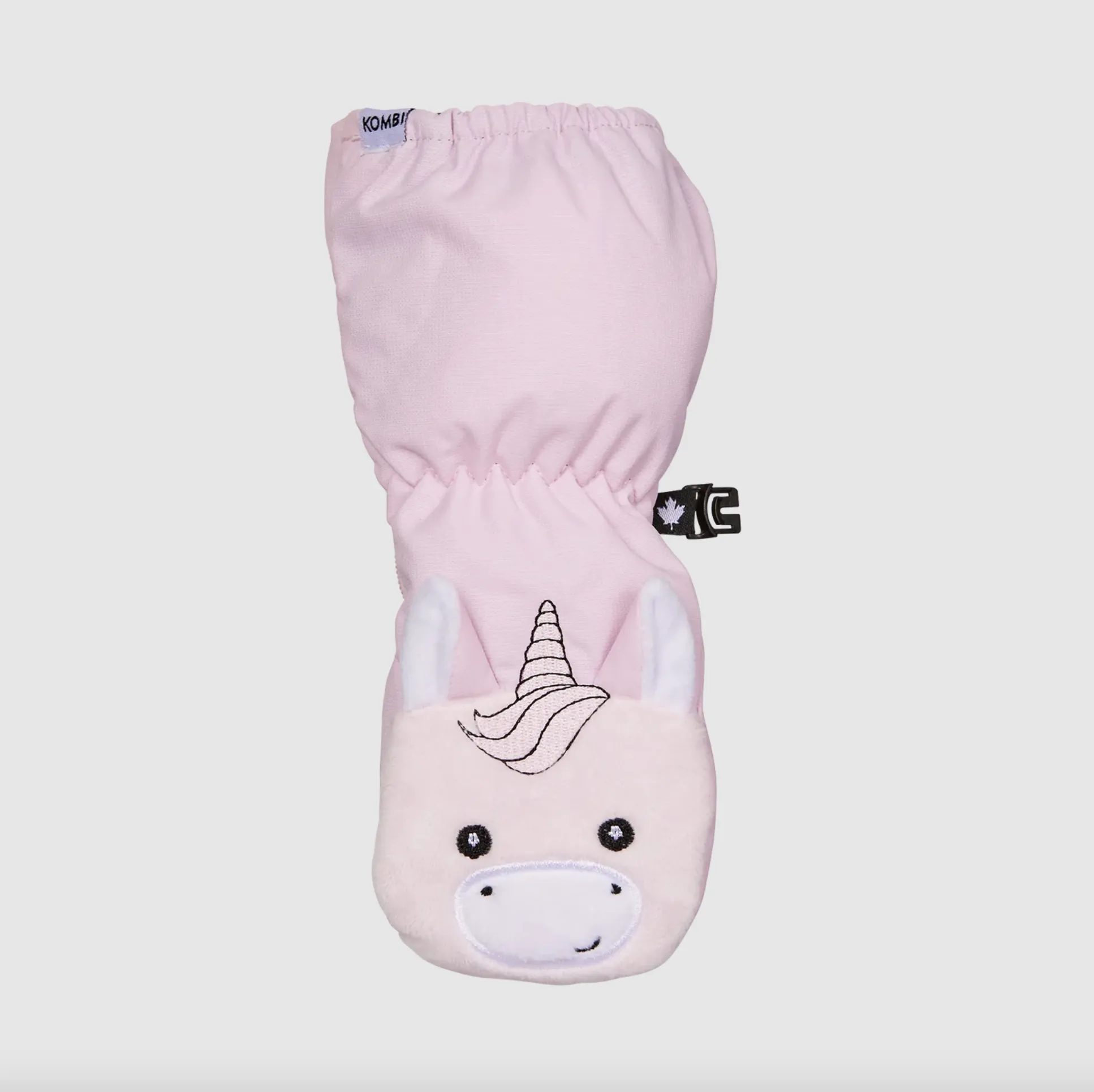 Kombi - Sherpa Animal Infant Mitt - Pinky Unicorn