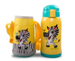 KUMAMOT 2-Way Kids Vacuum Insulated Water Bottle