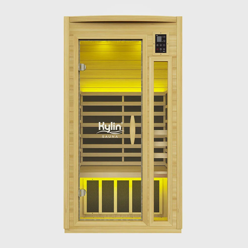 Kylin® Sauna - Full Spectrum Carbon Infrared Sauna 1 Person - K8109 FS