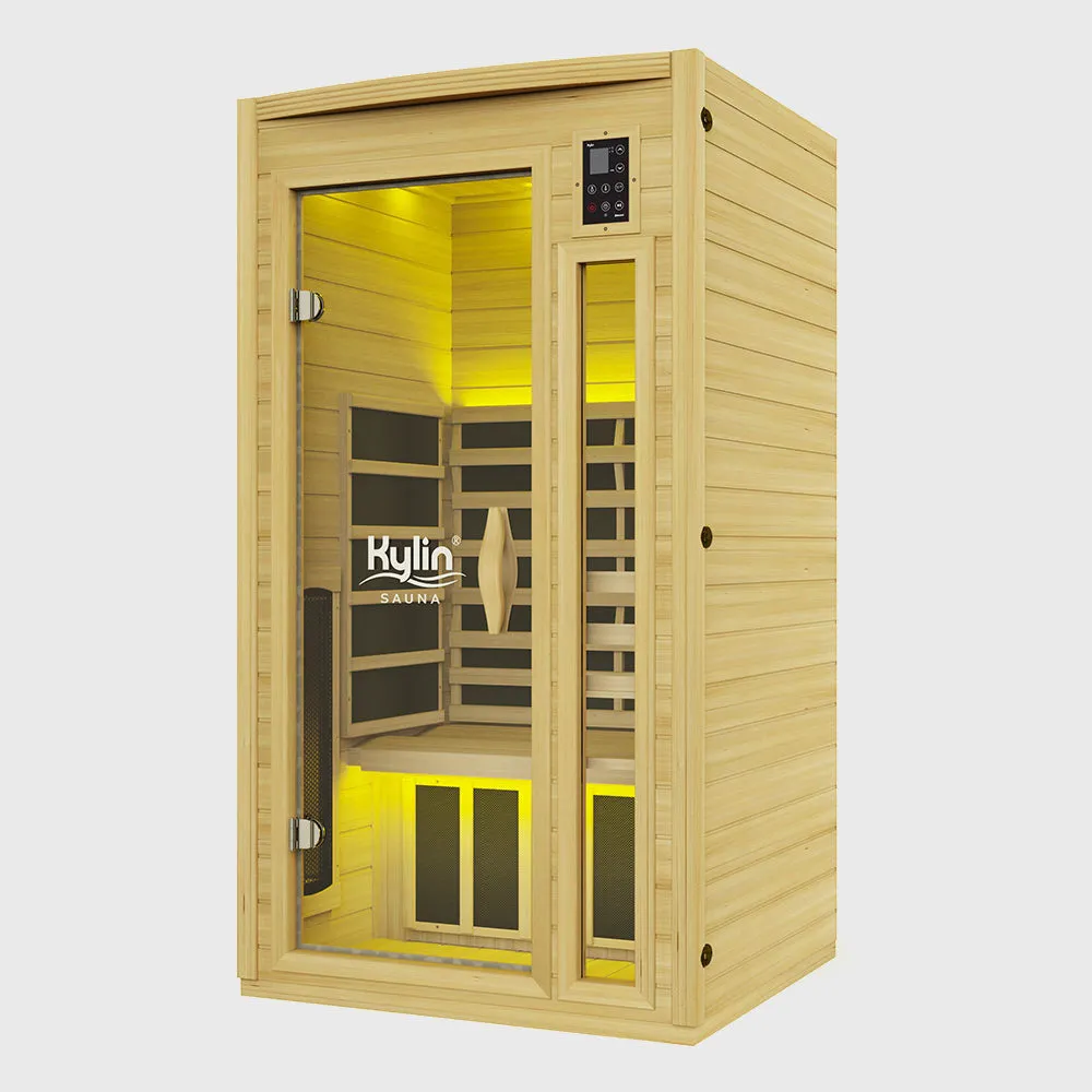 Kylin® Sauna - Full Spectrum Carbon Infrared Sauna 1 Person - K8109 FS