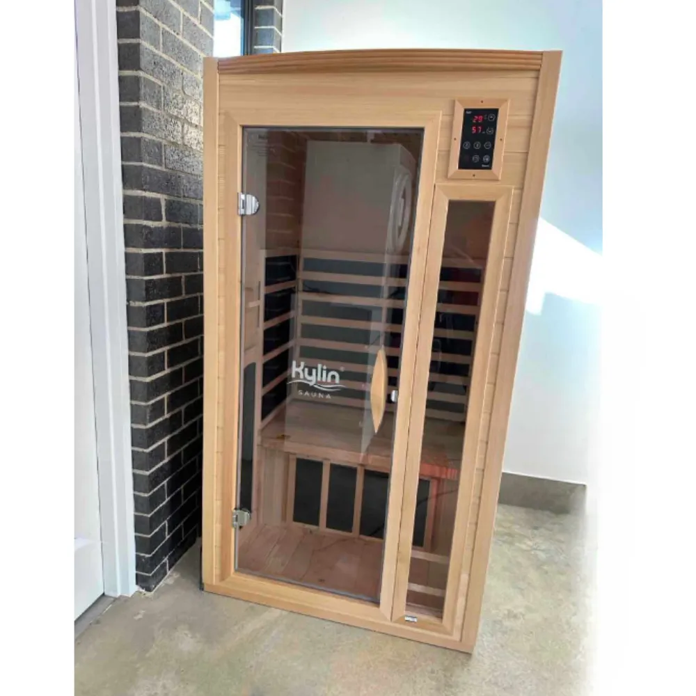 Kylin® Sauna - Full Spectrum Carbon Infrared Sauna 1 Person - K8109 FS