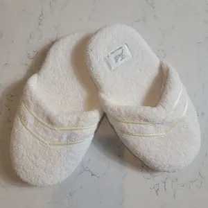La Perla Joelle terrycloth bath slippers size 6.5 Medium