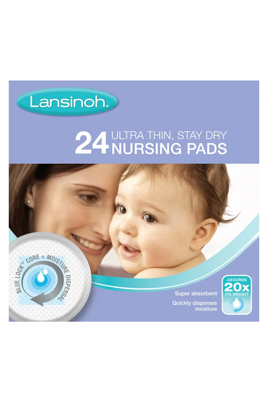 LANSINOH Nursing Breast Pads 24s