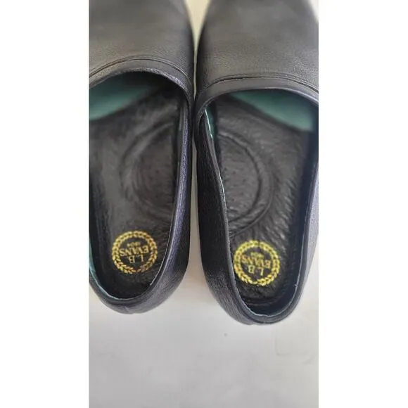 L.B. Evans Aristocrat‎ Opera  Mens Black Casual Slippers 3026 Size 12 M