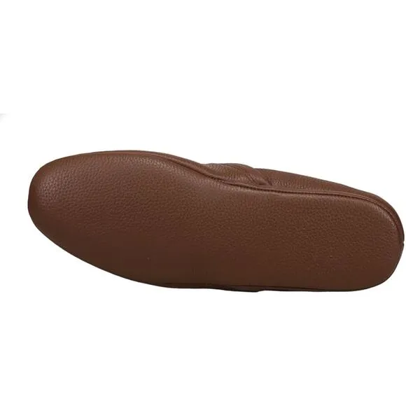 L.B. Evans Men's Aristocrat Opera Slipper 100% Leather, Size 12 EEE Comfy Shoes